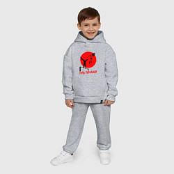 Детский костюм оверсайз Путь турника, цвет: меланж — фото 2