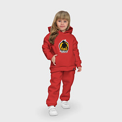 Детский костюм оверсайз PUBG Top 1, цвет: красный — фото 2