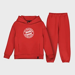 Детский костюм оверсайз FC Bayern Munchen, цвет: красный