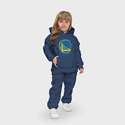 Детский костюм оверсайз Golden state Warriors, цвет: тёмно-синий — фото 2