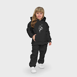 Детский костюм оверсайз Звездный Стрелец, цвет: черный — фото 2