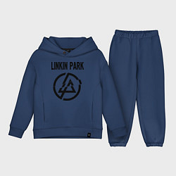 Детский костюм оверсайз Linkin Park, цвет: тёмно-синий
