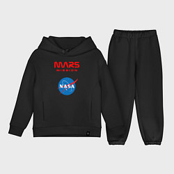 Детский костюм оверсайз Nasa Mars mission, цвет: черный