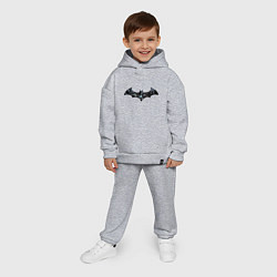 Детский костюм оверсайз Batman, цвет: меланж — фото 2