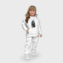 Детский костюм оверсайз Assasins creed, цвет: белый — фото 2