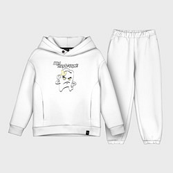 Детский костюм оверсайз Ща вылечим!, цвет: белый
