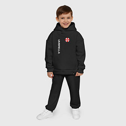 Детский костюм оверсайз UMBRELLA CORP, цвет: черный — фото 2