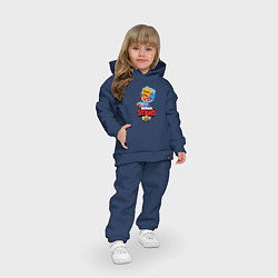 Детский костюм оверсайз BRAWL STARS SANDY, цвет: тёмно-синий — фото 2