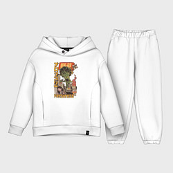 Детский костюм оверсайз Broccozilla, цвет: белый