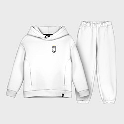 Детский костюм оверсайз JUVENTUS, цвет: белый