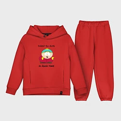 Детский костюм оверсайз ЮЖНЫЙ ПАРК, цвет: красный