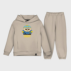 Детский костюм оверсайз South Park, Эрик Картман, цвет: миндальный