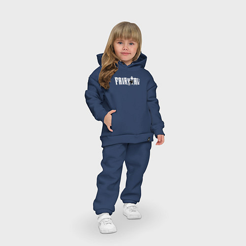 Детский костюм оверсайз FAIRY TAIL / Тёмно-синий – фото 3