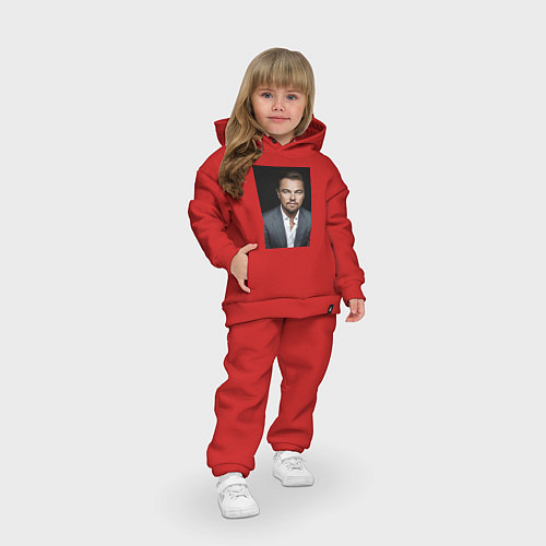 Детский костюм оверсайз Леонардо Ди Каприо / Красный – фото 3