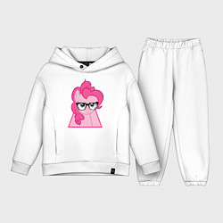 Детский костюм оверсайз Pinky Pie hipster, цвет: белый