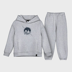 Детский костюм оверсайз Парус, цвет: меланж