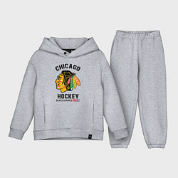 Детский костюм оверсайз CHICAGO BLACKHAWKS NHL