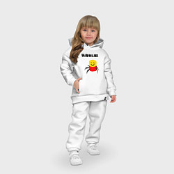 Детский костюм оверсайз ROBLOX, цвет: белый — фото 2