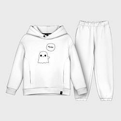 Детский костюм оверсайз My boo, цвет: белый
