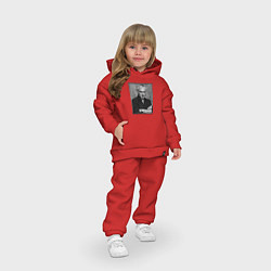 Детский костюм оверсайз Валерий Меладзе, цвет: красный — фото 2