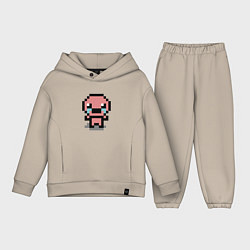 Детский костюм оверсайз Pixel isaac, цвет: миндальный