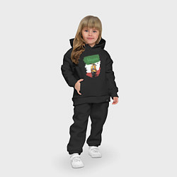 Детский костюм оверсайз Vespa, цвет: черный — фото 2