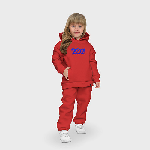 Детский костюм оверсайз Game Box / Красный – фото 3