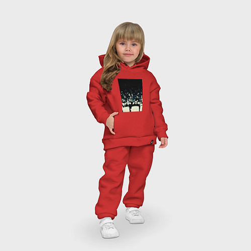 Детский костюм оверсайз Крик / Красный – фото 3