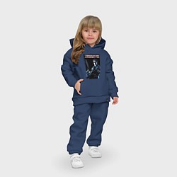 Детский костюм оверсайз Арнольд Шварценеггер, цвет: тёмно-синий — фото 2