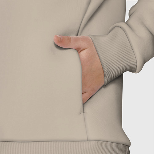 Детский костюм оверсайз DEAD BY DAYLIGHT LOGO HUNTER ОХОТНИК DBD / Миндальный – фото 3