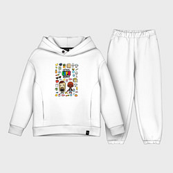 Детский костюм оверсайз TOCA LIFE WORLD ТОКА ЛАЙФ ВОРЛД TOCA BOCA, цвет: белый