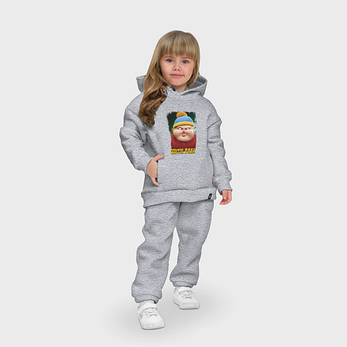 Детский костюм оверсайз Eric Cartman 3D South Park / Меланж – фото 3