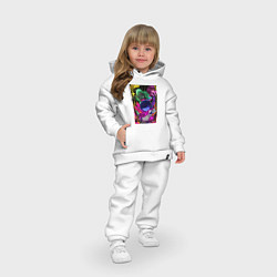 Детский костюм оверсайз Deltarune Vol 9, цвет: белый — фото 2