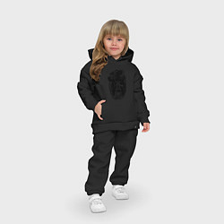 Детский костюм оверсайз Choppеrs, цвет: черный — фото 2