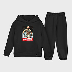 Детский костюм оверсайз Конор МакГрегор McGregor, цвет: черный