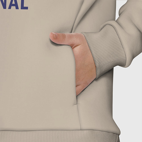 Детский костюм оверсайз Arsenal The Gunners / Миндальный – фото 3