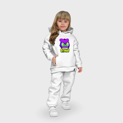 Детский костюм оверсайз ЕВА EVE Brawl stars Космическая блоха / Белый – фото 3