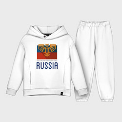 Детский костюм оверсайз Russia - Союз, цвет: белый