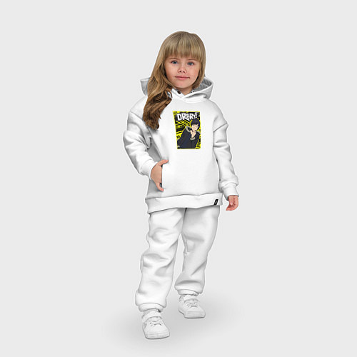 Детский костюм оверсайз Опасный Идзая / Белый – фото 3
