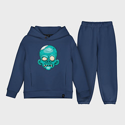Детский костюм оверсайз Fear Zombie, цвет: тёмно-синий
