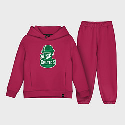 Детский костюм оверсайз Celtics Team, цвет: маджента