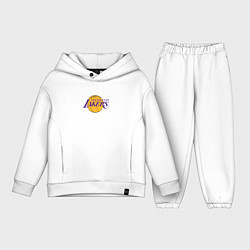 Детский костюм оверсайз Лос-Анджелес Лейкерс NBA, цвет: белый