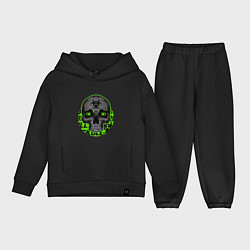 Детский костюм оверсайз SKULL TOXIC, цвет: черный