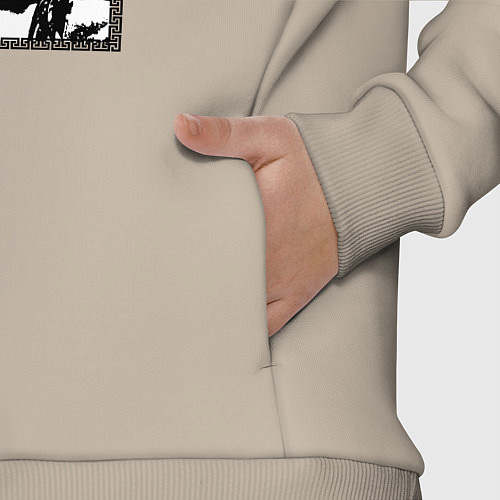 Детский костюм оверсайз Юрий Шатунов в 13 лет / Миндальный – фото 3