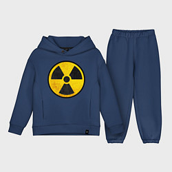 Детский костюм оверсайз Atomic Nuclear, цвет: тёмно-синий