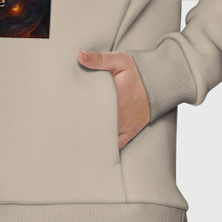 Детский костюм оверсайз Baldurs Gate 3 art, цвет: миндальный — фото 2