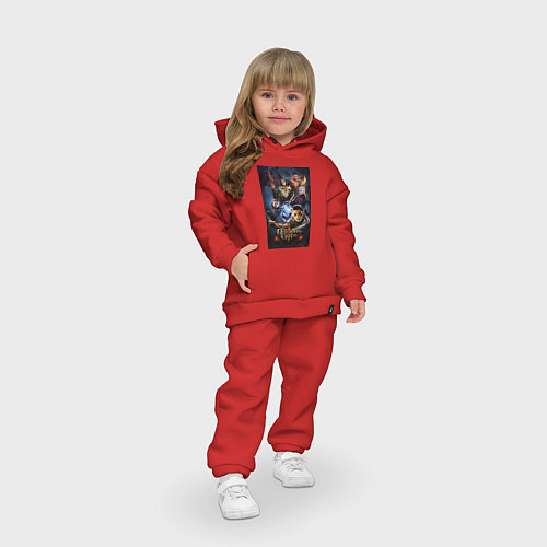 Детский костюм оверсайз Baldurs Gate 3 art / Красный – фото 3