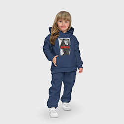 Детский костюм оверсайз Леон с базукой - Resident, цвет: тёмно-синий — фото 2