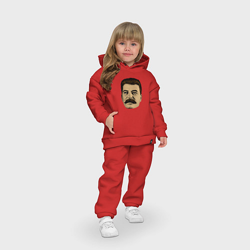 Детский костюм оверсайз Сталин СССР / Красный – фото 3