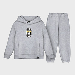 Детский костюм оверсайз Juventus sport fc, цвет: меланж
